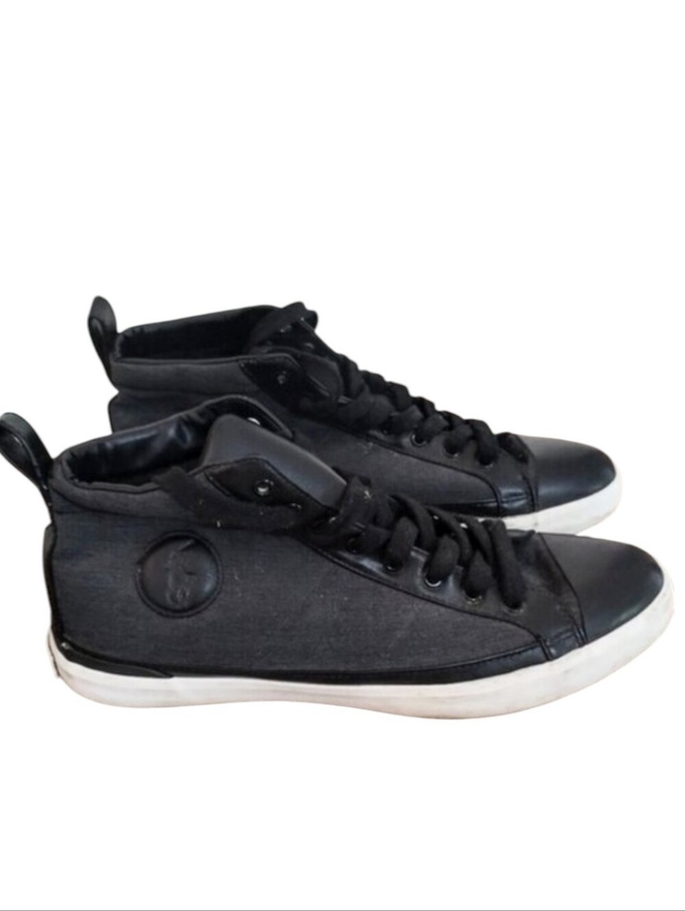 Polo Ralph Lauren Clarke Men's Black High-Top Sneakers